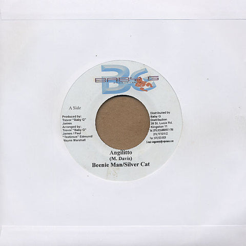 Beenie Man / Silver Cat (2) : Angilitto (7")