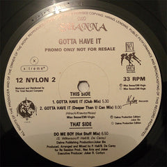 Shanna : Gotta Have It (12", Promo)