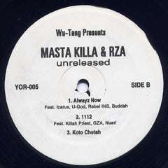 Masta Killa & RZA : Unreleased (2xLP, Unofficial)