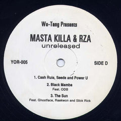 Masta Killa & RZA : Unreleased (2xLP, Unofficial)