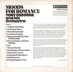 Tony Osborne And His Orchestra : Moods For Romance (LP)