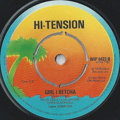 Hi-Tension : Hi Tension (7", Single)