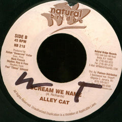 Assasin* Feat. Sugar Slick / Alley Cat (4) : Dedicated To The World / Scream My Name (7")
