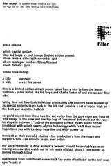 Special Projects : Kid Loops Vs Cool Breeze (12", Promo)