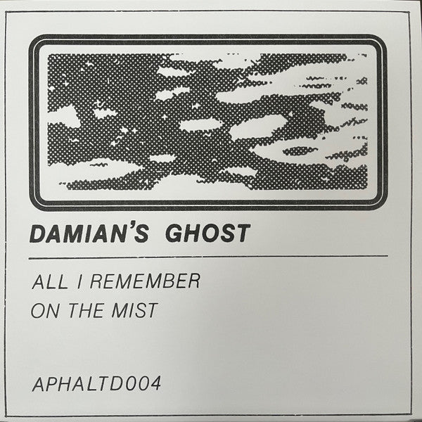 Damian's Ghost : All I Remember / On The Mist (10", Ltd, W/Lbl)