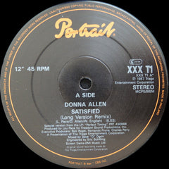 Donna Allen : Satisfied (12")