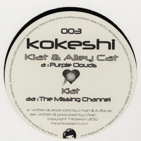 Kiat & Alley Cat / Kiat : Purple Clouds / The Missing Channel (12")