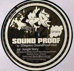 Sound Proof Productions : 3 Degrees (Remix) / Jungle Story (12")