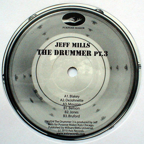 Jeff Mills : The Drummer Pt.3 (12")