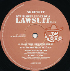 Skeewiff : One Sample Short Of A Lawsuit E.P. (12", EP)
