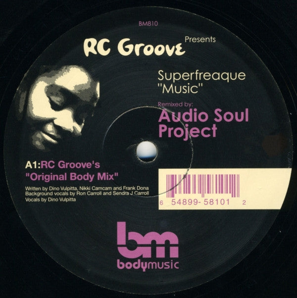 RC Groove : Superfreaque "Music" (12")