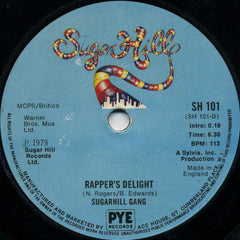 Sugarhill Gang : Rapper's Delight (7", Single, Sol)
