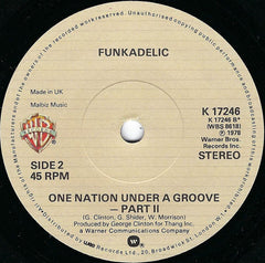 Funkadelic : One Nation Under A Groove (7", Single)