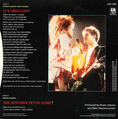 Bryan Adams / Tina Turner : It's Only Love (7", Single)
