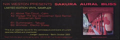 Nik Weston : Sakura Aural Bliss EP (Limited Edition Vinyl Sampler) (12", EP, Ltd, Promo, Smplr)