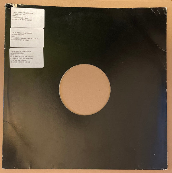 J Majik : Nightvision (3x12", Comp, Promo, W/Lbl)