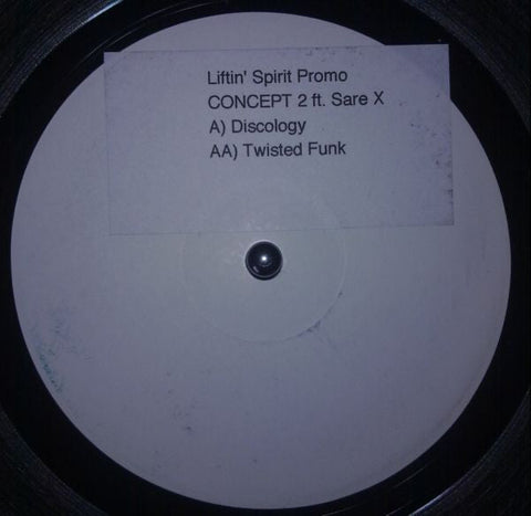 Concept 2 : Discology / Twisted Funk (12", Promo, W/Lbl, Sti)