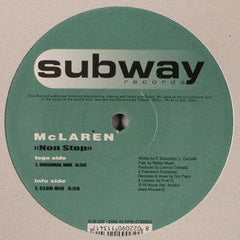 McLaren : Non Stop (12")