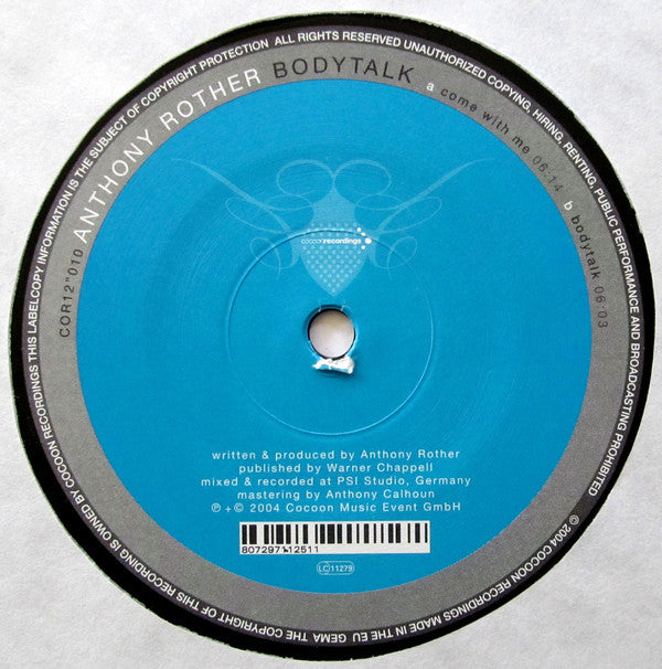 Anthony Rother : Bodytalk (12")