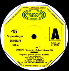 Massara* : Margarita (12", Maxi)