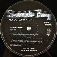 Preeya Kalidas Featuring Raza Jaffrey : Shakalaka Baby - The Remixes (2x12", Promo)