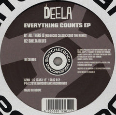 Deela : Everything Counts EP (12", EP)