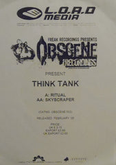 Thinktank (3) : Ritual / Skyscraper (12", W/Lbl)