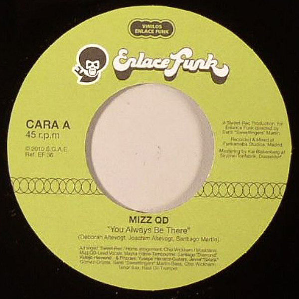 Mizz QD : You Always Be There / Brown Sugar (7", Single)