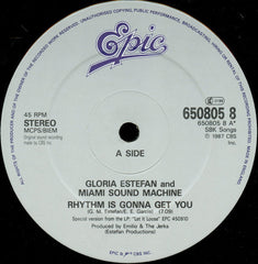 Gloria Estefan And Miami Sound Machine* : Rhythm Is Gonna Get You (12", Single)