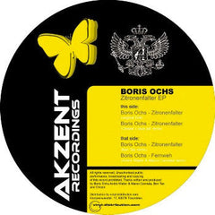 Boris Ochs : Zitronenfalter EP (12", Yel)