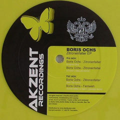 Boris Ochs : Zitronenfalter EP (12", Yel)