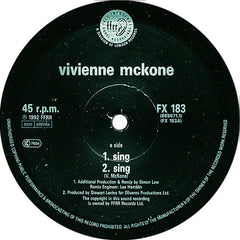 Vivienne Mckone : Sing (12")