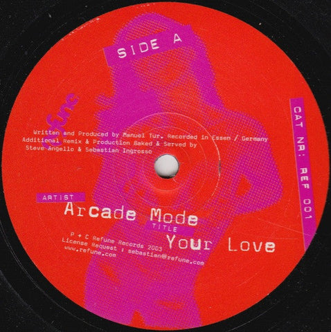 Arcade Mode : Your Love (12")
