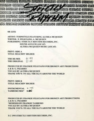 Turnstyle* Featuring Althea McQueen : Reachin' Higher (12", TP)