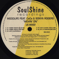 Moodlife Feat. Ce Ce Rogers & Sonya Rogers : Movin' On (2x12", Ltd)