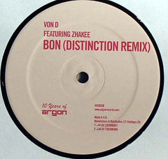 Von D : Bon (Remixes) (12")