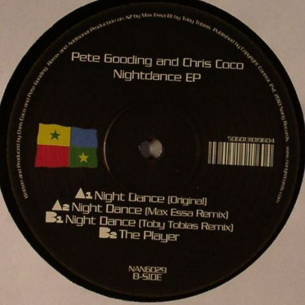 Pete Gooding And Chris Coco : Nightdance EP (12", EP)