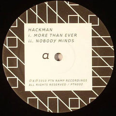 Hackman : More Than Ever EP (12", EP)