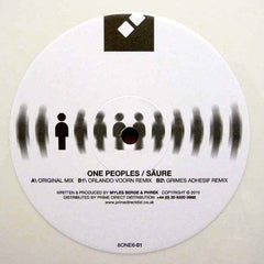 One Peoples : Säure (12", Whi)