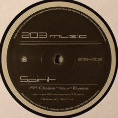 Spirit : Spark / Close Your Eyes (12")