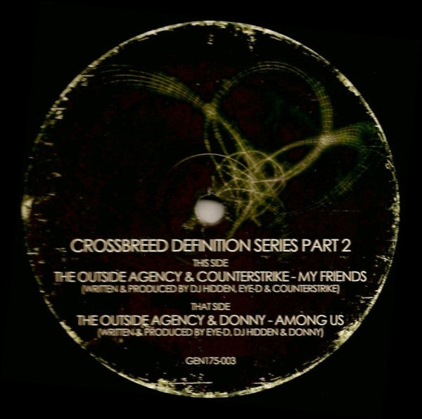 The Outside Agency / Counterstrike / Donny : Crossbreed Definition Series Part 2 (12")