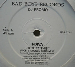 T-Diva* : Picture This (12", Promo)