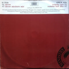 Carl Craig Presents Paperclip People : Throw / Remake (Uno) (12")