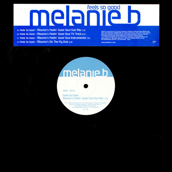 Melanie B : Feels So Good (2x12", Promo)
