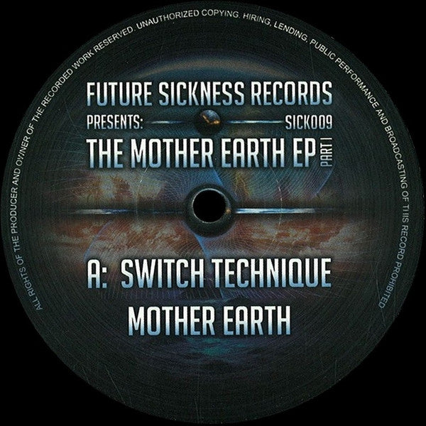 Switch Technique : The Mother Earth EP Part I (12", EP)