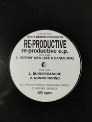 Re-Productive : re-productive e.p. (12", EP)