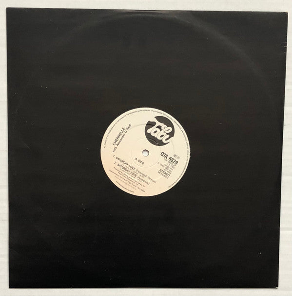 Cherrelle, Alexander O'Neal : Saturday Love (Extended Version) (12", Single)