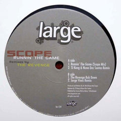 Scope (12) : Runnin' The Game (12", EP)