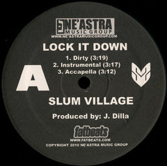Slum Village : Faster / Lock It Down (12")