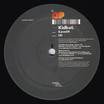 Kidkut : ILove04 / Lilt (12")